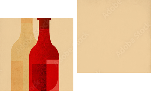 Wino - Obraz dwuczęściowy, Dyptyk