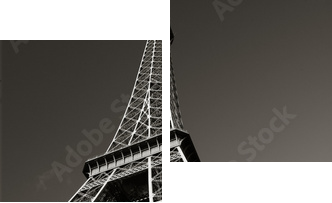 Wieża Eiffla - Obraz dwuczęściowy, Dyptyk