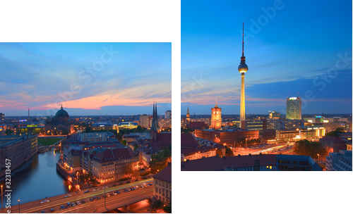 Berlin - Obraz dwuczęściowy, Dyptyk