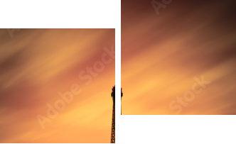 Tour Eiffel Paryż Francja - Obraz dwuczęściowy, Dyptyk