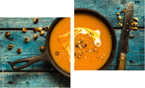 KÃ¼rbissuppe - Obraz dwuczęściowy, Dyptyk