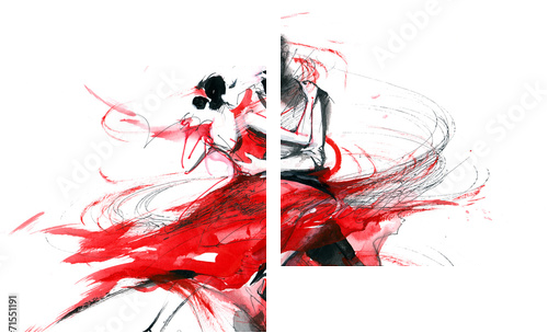 tango - Obraz dwuczęściowy, Dyptyk