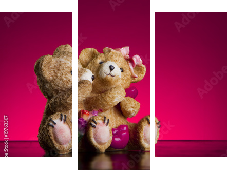 Koncepcja Valentine - Obraz trzyczęściowy, Tryptyk