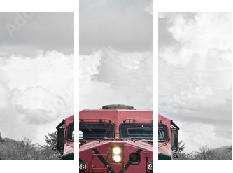 rocznik pociągu - Obraz trzyczęściowy, Tryptyk
