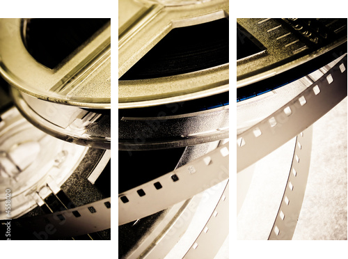 Rolki filmowe - Obraz trzyczęściowy, Tryptyk