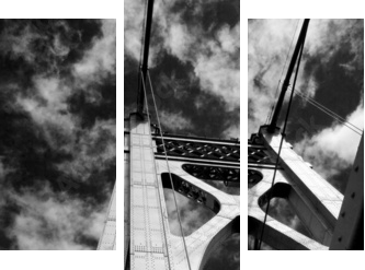 Most wiszący - Obraz trzyczęściowy, Tryptyk