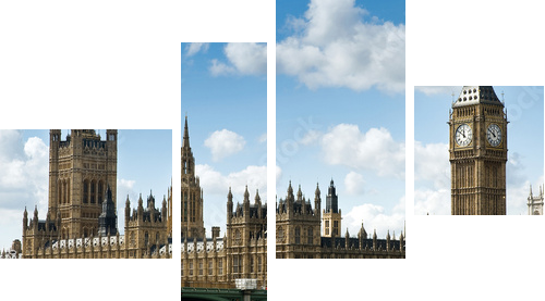 Westminster - Obraz czteroczęściowy, Fortyk