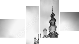 stary ratusz w Poznaniu - Obraz czteroczęściowy, Fortyk