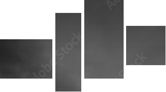 widok na molo w kolorze czarnym - Obraz czteroczęściowy, Fortyk