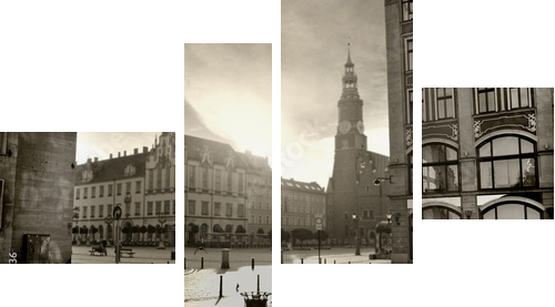 zdjęcie pięknego miasta - Obraz czteroczęściowy, Fortyk