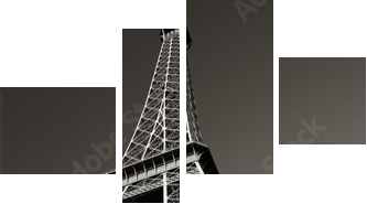 Wieża Eiffla - Obraz czteroczęściowy, Fortyk
