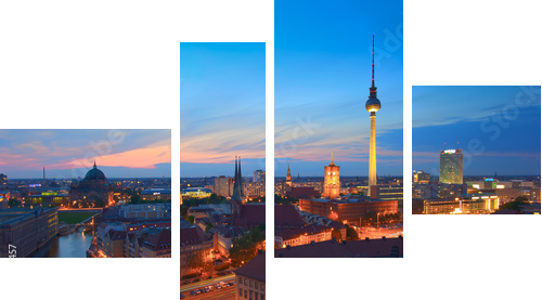 Berlin - Obraz czteroczęściowy, Fortyk