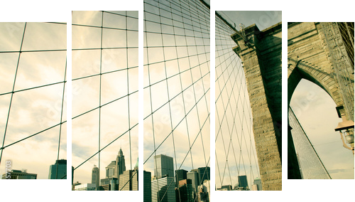 Brooklyn - Obraz pięcioczęściowy, Pentaptyk