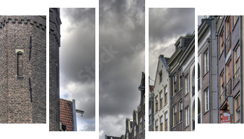 Kanał Amsterdamski - Obraz pięcioczęściowy, Pentaptyk