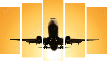 Pas startowy - lot w przestworza - Obraz pięcioczęściowy, Pentaptyk