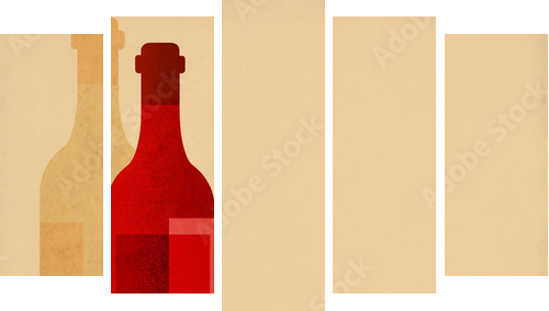 Wino - Obraz pięcioczęściowy, Pentaptyk