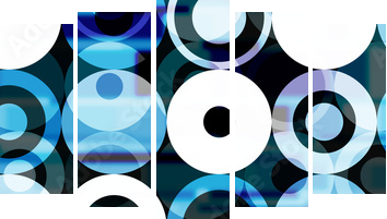 A, ° ãƒ © ãƒ • ã, £ ãƒƒã, ¯ãƒ'ã, ¿ãƒ¼ãƒ³ - Obraz pięcioczęściowy, Pentaptyk