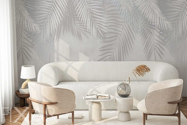 Pod oslona lisci do salonu fototapety fixar