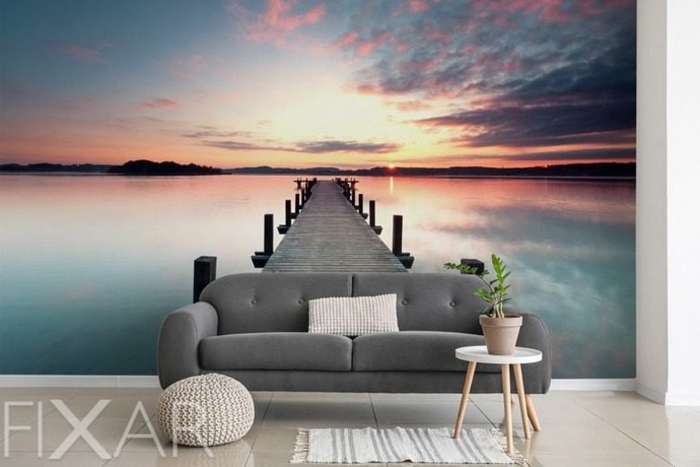 Rozmyslania nad woda mosty fototapety fixar
