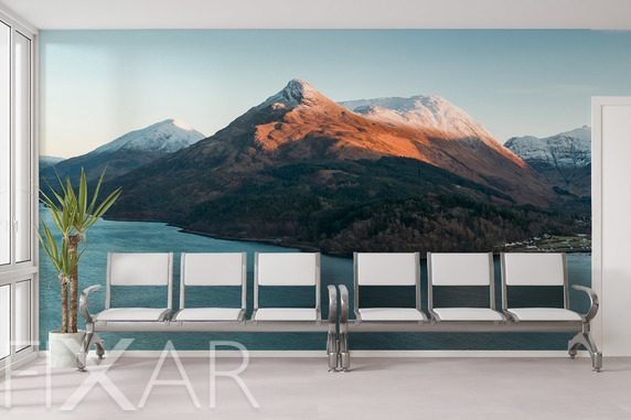 Gorski-krajobraz-z-zatoka-o-poranku-krajobrazy-fototapety-fixar