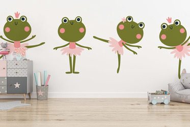 Wesole-zabki-baletnice-dla-dzieci-dla-dzieci-fototapety-fixar