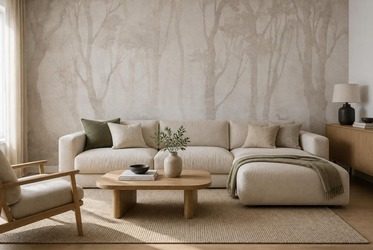 Delikatny-lesny-pejzaz-w-neutralnej-tonacji-do-salonu-fototapety-fixar
