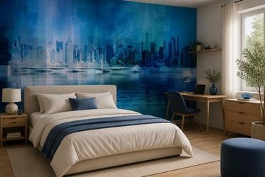 Subtelna-atmosfera-blekitu-i-architektury-architektura-fototapety-fixar