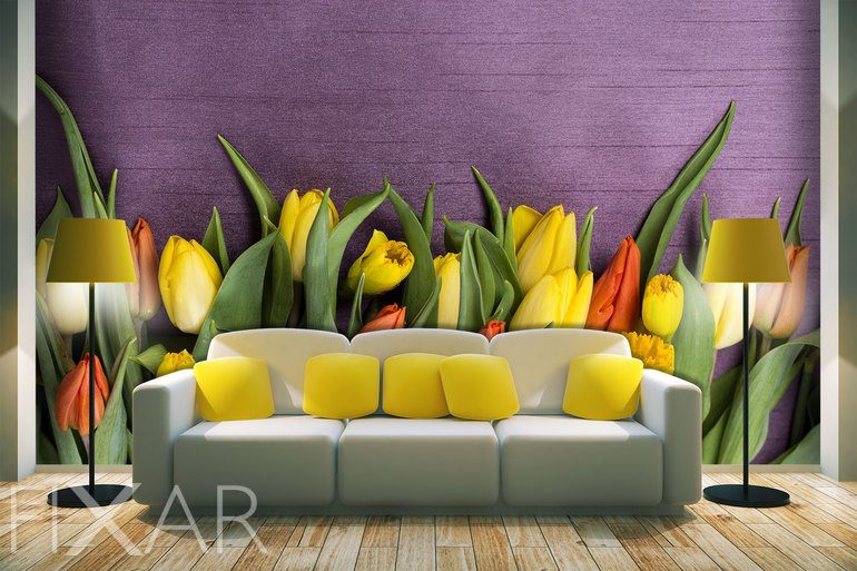 Fototapety Wiosenny uśmiech tulipanów