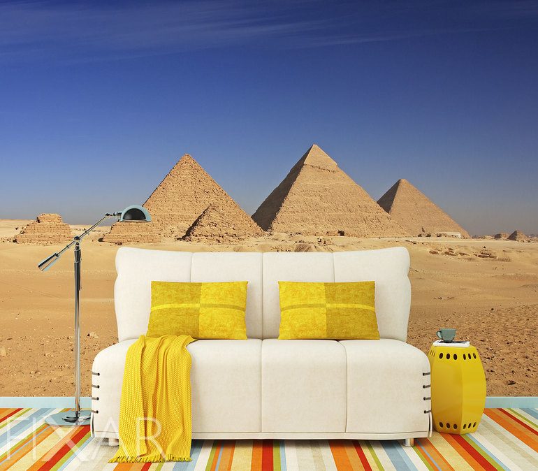 Fototapety Śpiąc pośród egipskich piramid