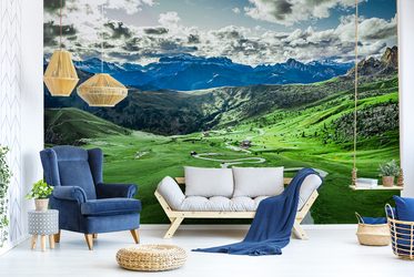 Panorama-z-malownicza-dolina-krajobrazy-fototapety-fixar