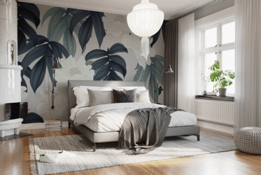 Ogrod-w-minimalistycznym-stylu-do-sypialni-fototapety-fixar