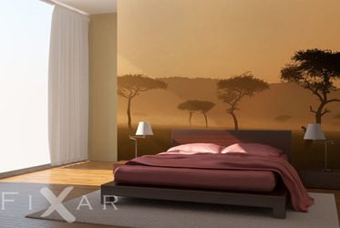 Zar-afrykanskiego-krajobrazu-do-sypialni-fototapety-fixar